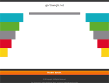 Tablet Screenshot of gorthwogh.net
